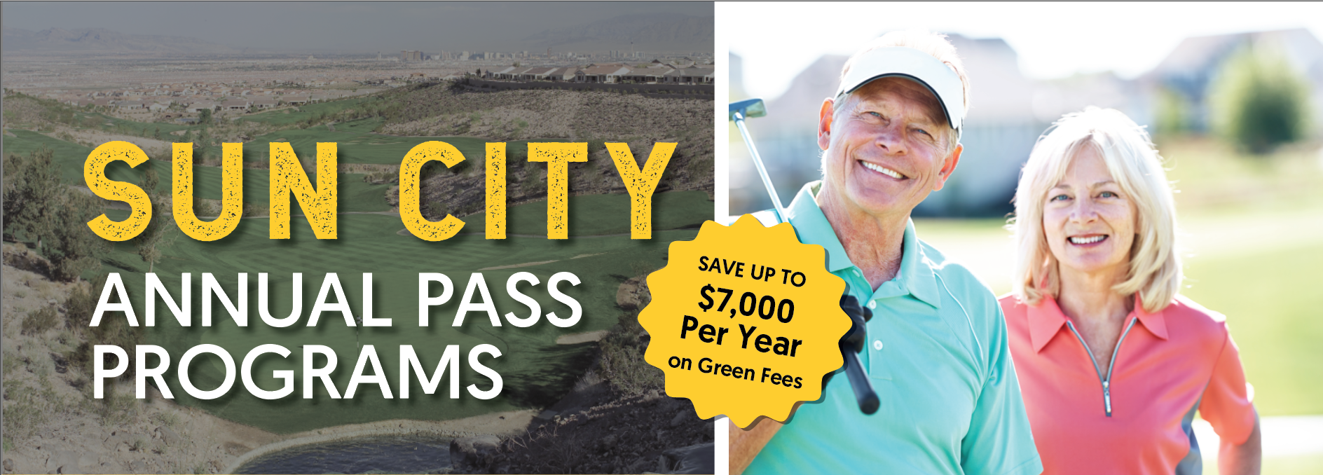 Sun City Annual Golf Membership Revere Golf Club